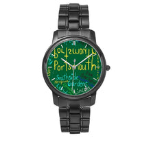 154. Folding Clasp Type Stainless Steel Quartz Watch (With Indicators)