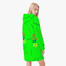 226. Women's AOP Hoodie Dress