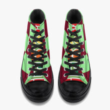 286. New High-Top Canvas Shoes - Black