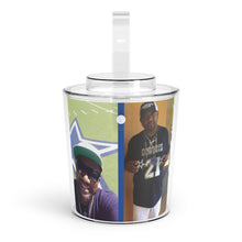 Ice Bucket with Tongs