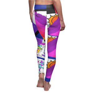 Women's Cut & Sew Casual Leggings