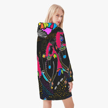 226. Women's AOP Hoodie Dress