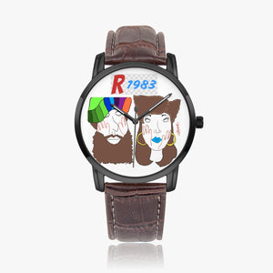 265. Instafamous Wide Type Quartz watch