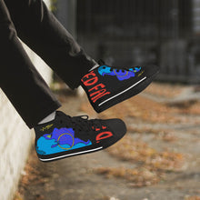 179. Classic High-Top Canvas Shoes - White/Black