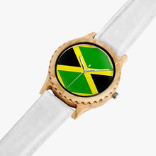 205. Italian Olive Lumber Wooden Watch - Leather Strap