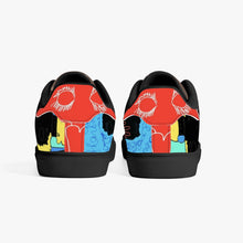 190. Classic Low-Top Leather Sneakers - White/Black