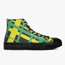 286. New High-Top Canvas Shoes - Black