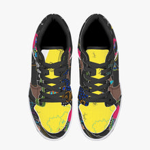 174. Low-Top Leather Sneakers - White/Black