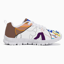 216. Kids' Lightweight Mesh Sneakers - White