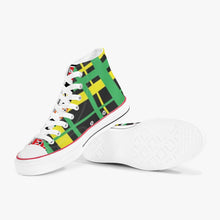 285. New High-Top Canvas Shoes - White