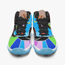 522.  AJ11 Basketball Sneakers -Blue Sole