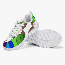 216. Kids' Lightweight Mesh Sneakers - White