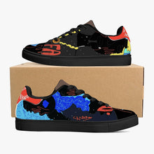 190. Classic Low-Top Leather Sneakers - White/Black