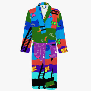 224. Men’s Loose-fitting Bathrobe