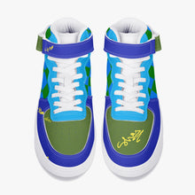 284. New High-Top Leather Sports Sneakers