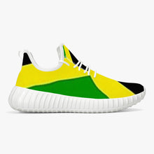 181. Mesh Knit Sneakers - White/Black