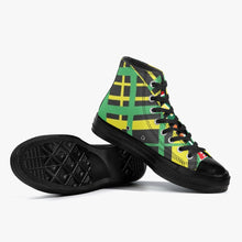 286. New High-Top Canvas Shoes - Black