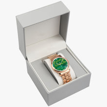 154. Folding Clasp Type Stainless Steel Quartz Watch (With Indicators)