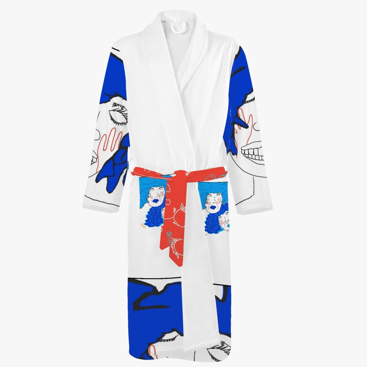 224. Men’s Loose-fitting Bathrobe