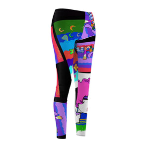 Women's Cut & Sew Casual Leggings