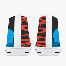 179. Classic High-Top Canvas Shoes - White/Black