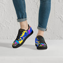 190. Classic Low-Top Leather Sneakers - White/Black