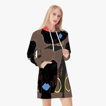 226. Women's AOP Hoodie Dress