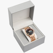 153. Folding Clasp Type Stainless Steel Quartz Watch