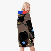 226. Women's AOP Hoodie Dress
