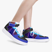 284. New High-Top Leather Sports Sneakers