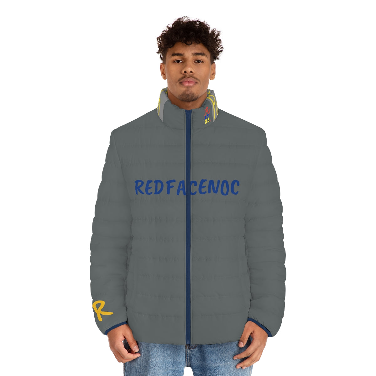 Men's Puffer Jacket (AOP)