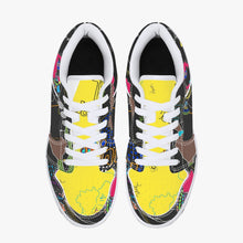 174. Low-Top Leather Sneakers - White/Black