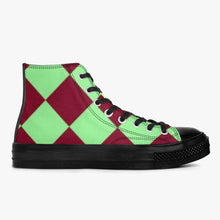 286. New High-Top Canvas Shoes - Black