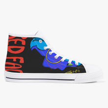 179. Classic High-Top Canvas Shoes - White/Black