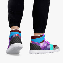 236. New High-Top Leather Sneakers - White