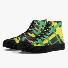 286. New High-Top Canvas Shoes - Black