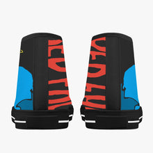 179. Classic High-Top Canvas Shoes - White/Black