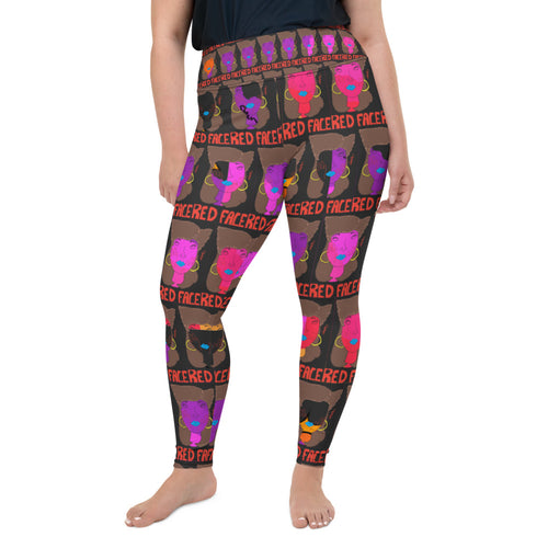 All-Over Print Plus Size Leggings