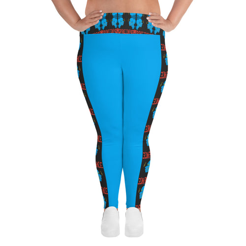 All-Over Print Plus Size Leggings