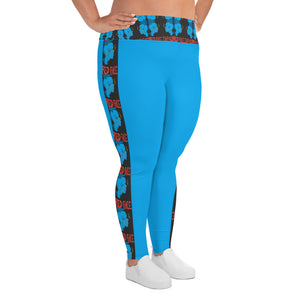 All-Over Print Plus Size Leggings