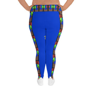 All-Over Print Plus Size Leggings