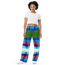 All-over print unisex wide-leg pants