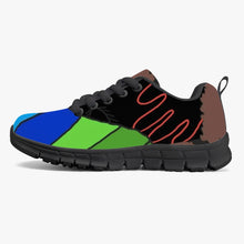 217. Kids' Lightweight Mesh Sneakers - Black