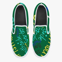 180. Classic Slip-On Shoes - White/Black