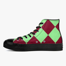 286. New High-Top Canvas Shoes - Black