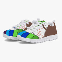 216. Kids' Lightweight Mesh Sneakers - White