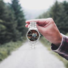 153. Folding Clasp Type Stainless Steel Quartz Watch