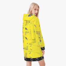 226. Women's AOP Hoodie Dress