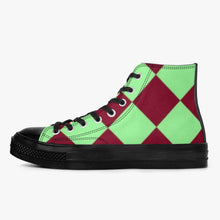 286. New High-Top Canvas Shoes - Black