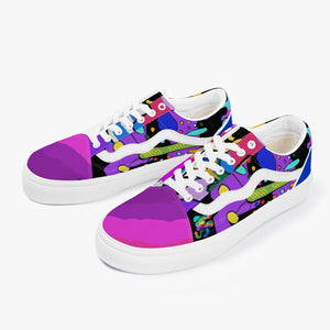 229. Trendy Low-Top Canvas Sneakers